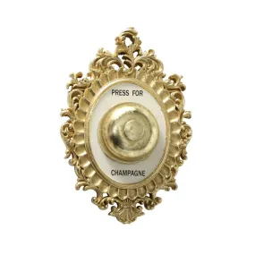 &Quirky Press for Champagne Gold Vintage Style Wall Bell - Trouva