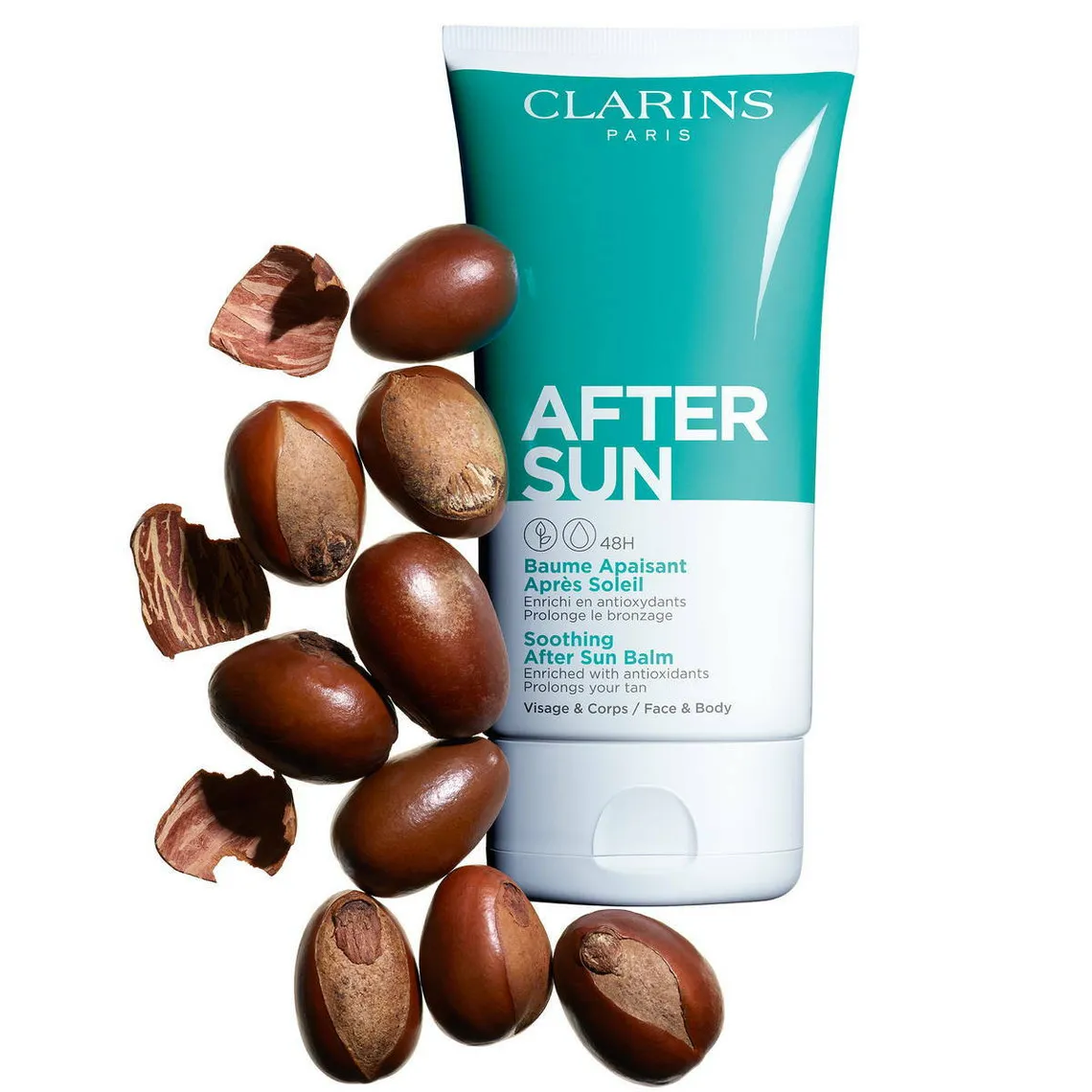 Après Soleil Apaisant Visage et Corps Clarins - Bonne Mine / Autobronzant Homme sur MenCorner