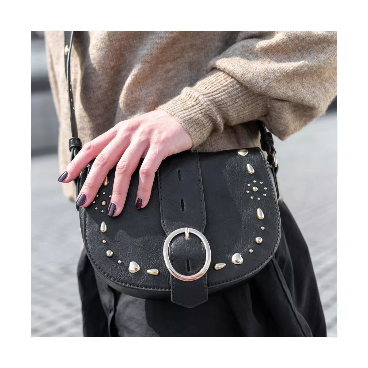 Black MERRY SCOTT Handbag.