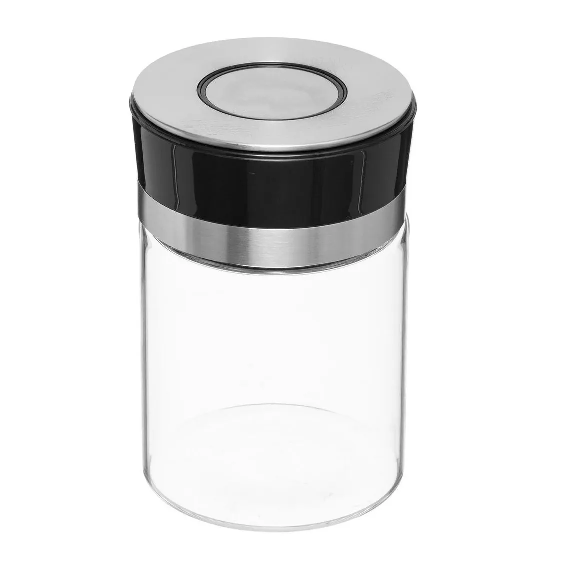 Bocal en Verre + Couvercle Push 1 L | 3 Suisses