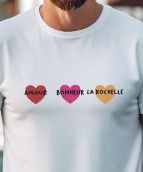 Camiseta amor felicidad La Rochelle