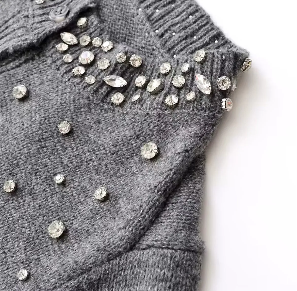 Cardigan à perles  Femme