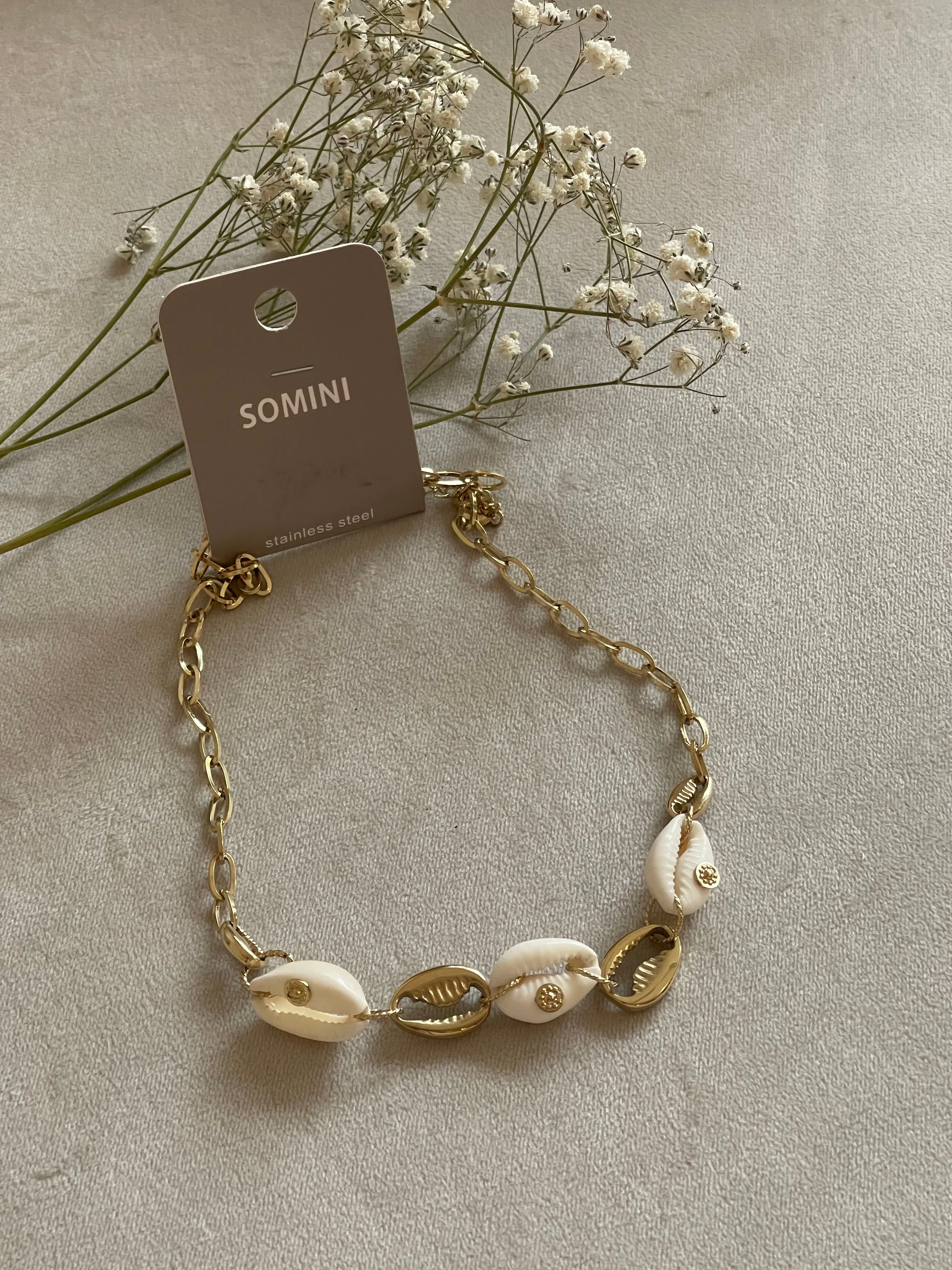 Collier coquillages