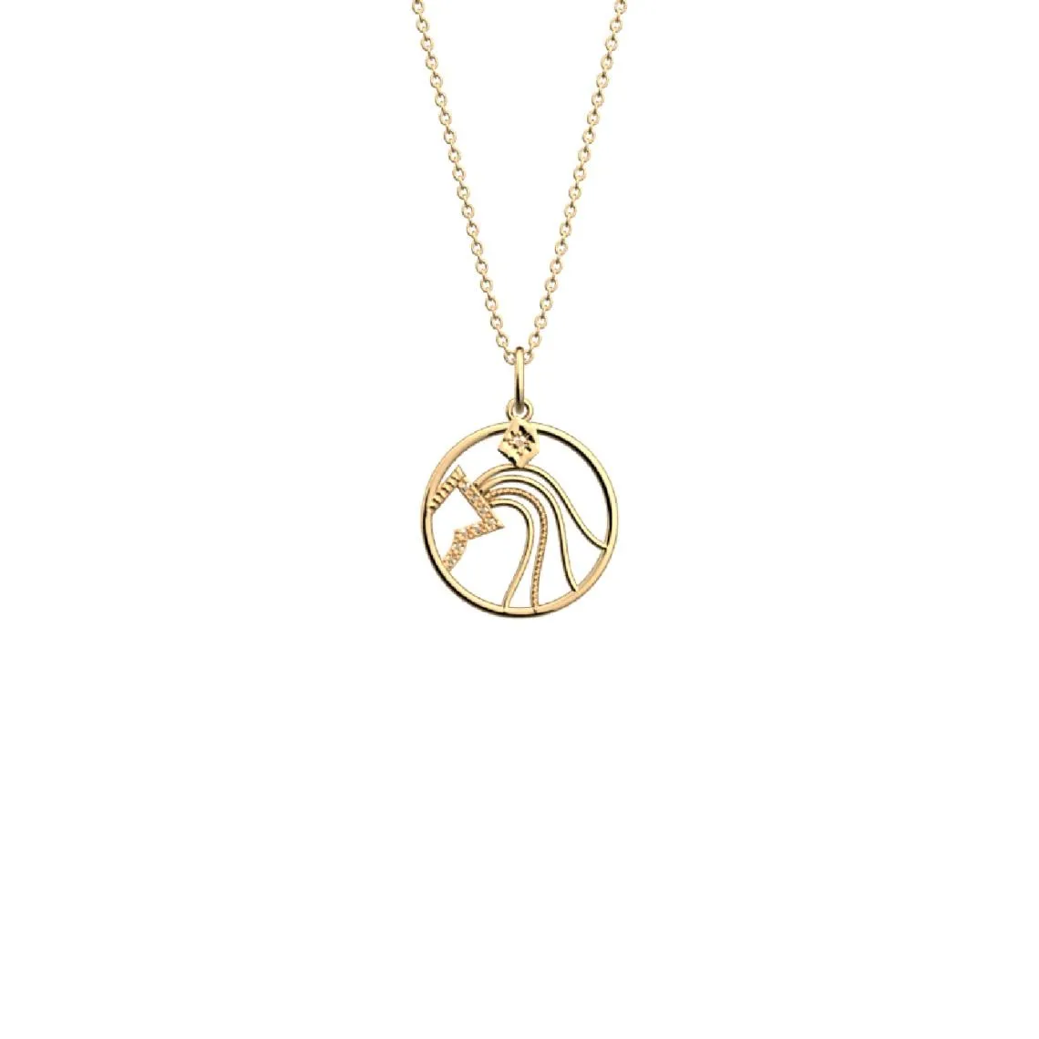 Collier Femme Les Georgettes 704413919J1050 Doré P-Zodiaque | 3 Suisses