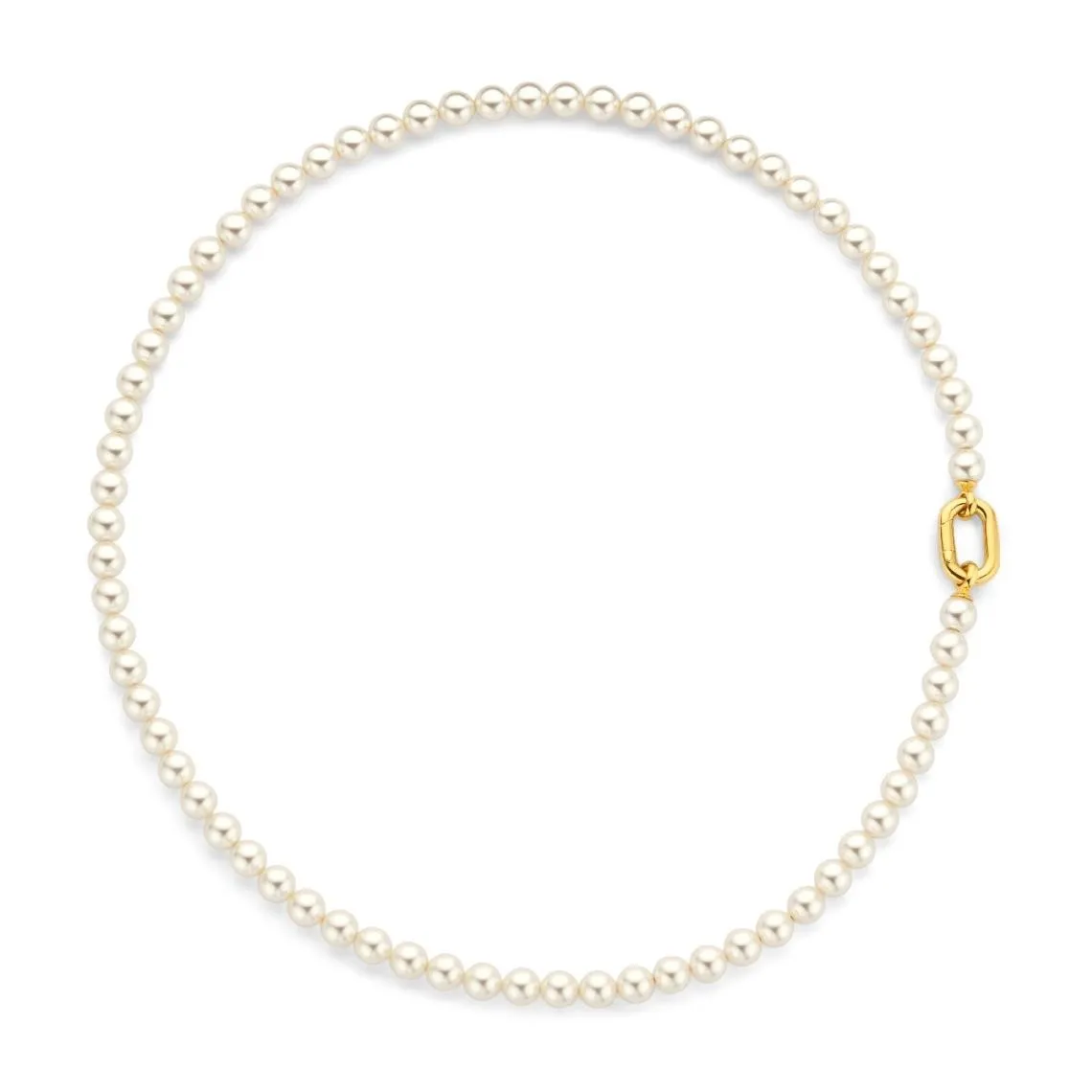 Collier Ti Sento - 34050YP  Argent Doré Et Perles Synthétiques | 3 Suisses