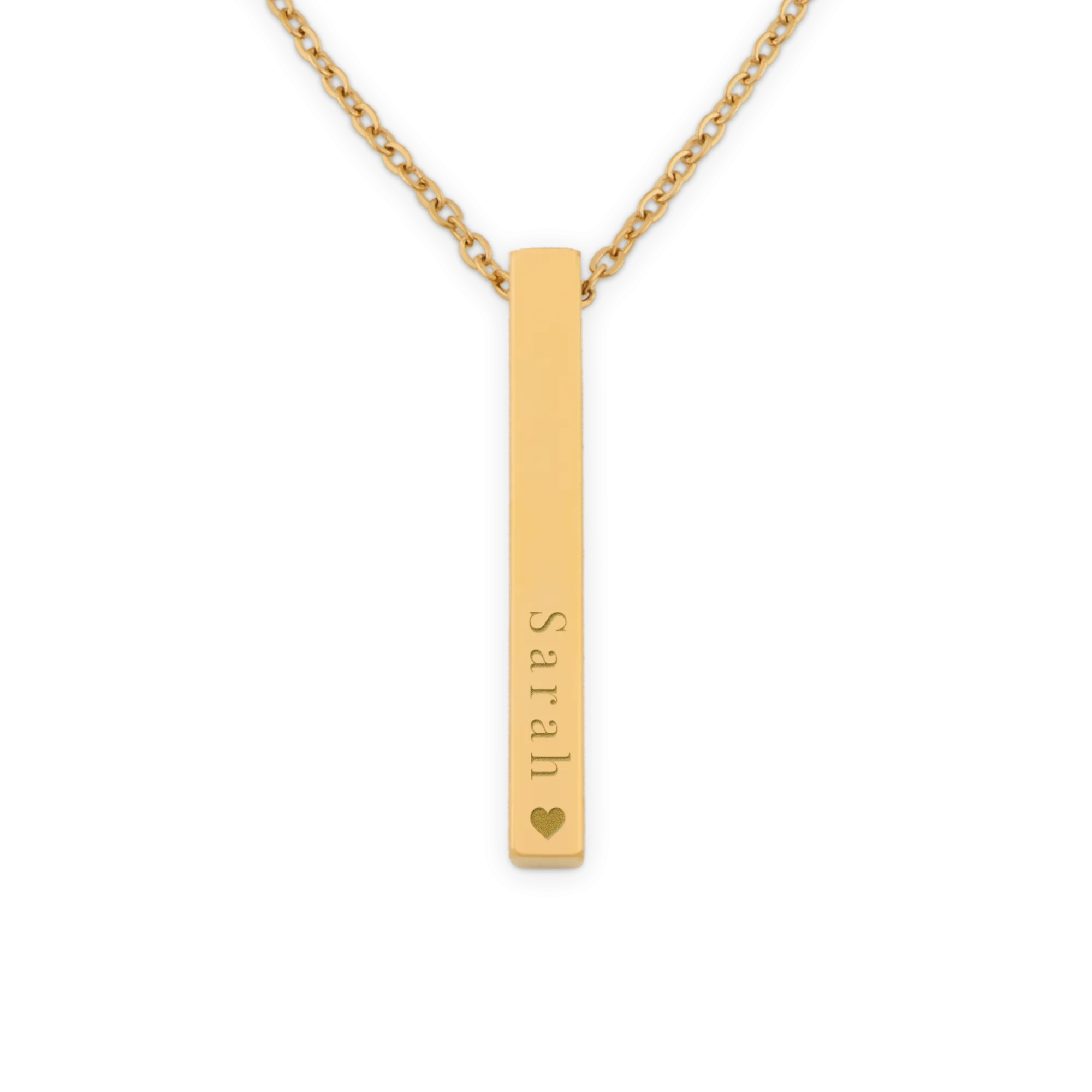 Collier à Barrettes avec Nom | YourSurprise