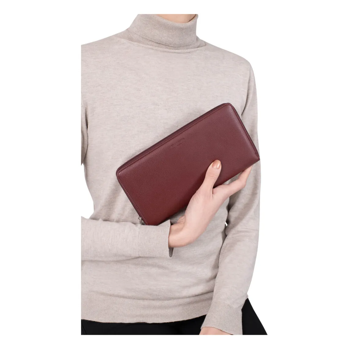 Compagnon de voyage Cuir CONFORT Noir Hope | 3 Suisses