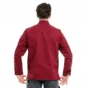 Cooking Apron Bordeaux Long Sleeve Texas - MANELLI