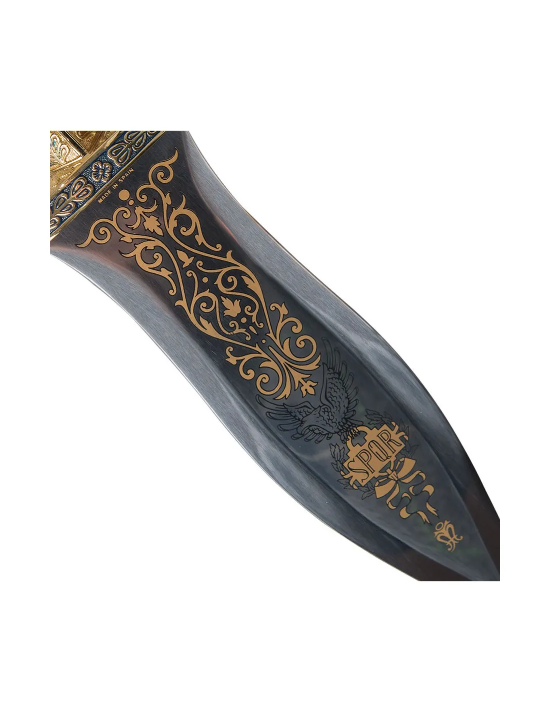 Dague romaine en or ⚔️ Boutique Épées