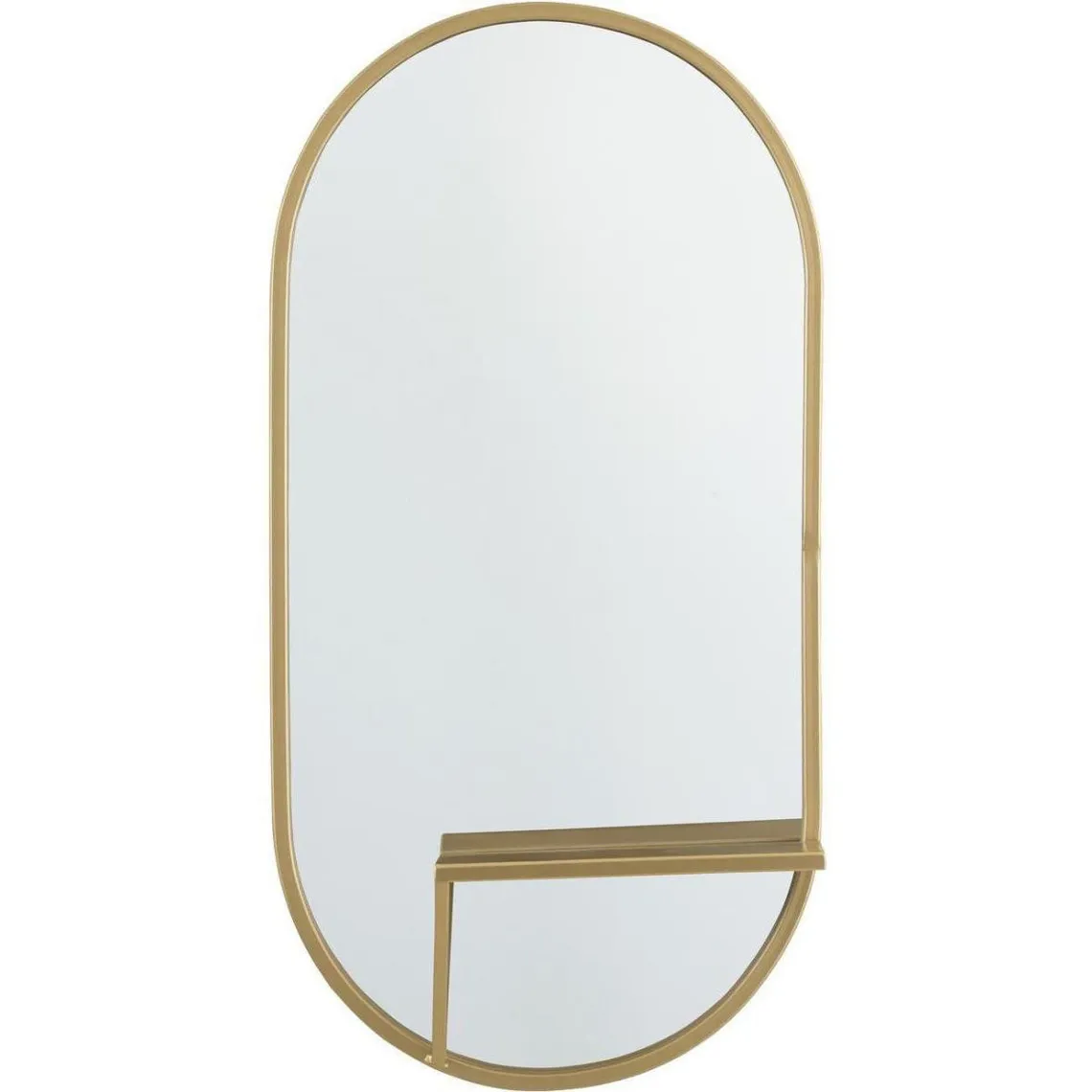 Deco miroir Ovale Dublin Or  | 3 Suisses