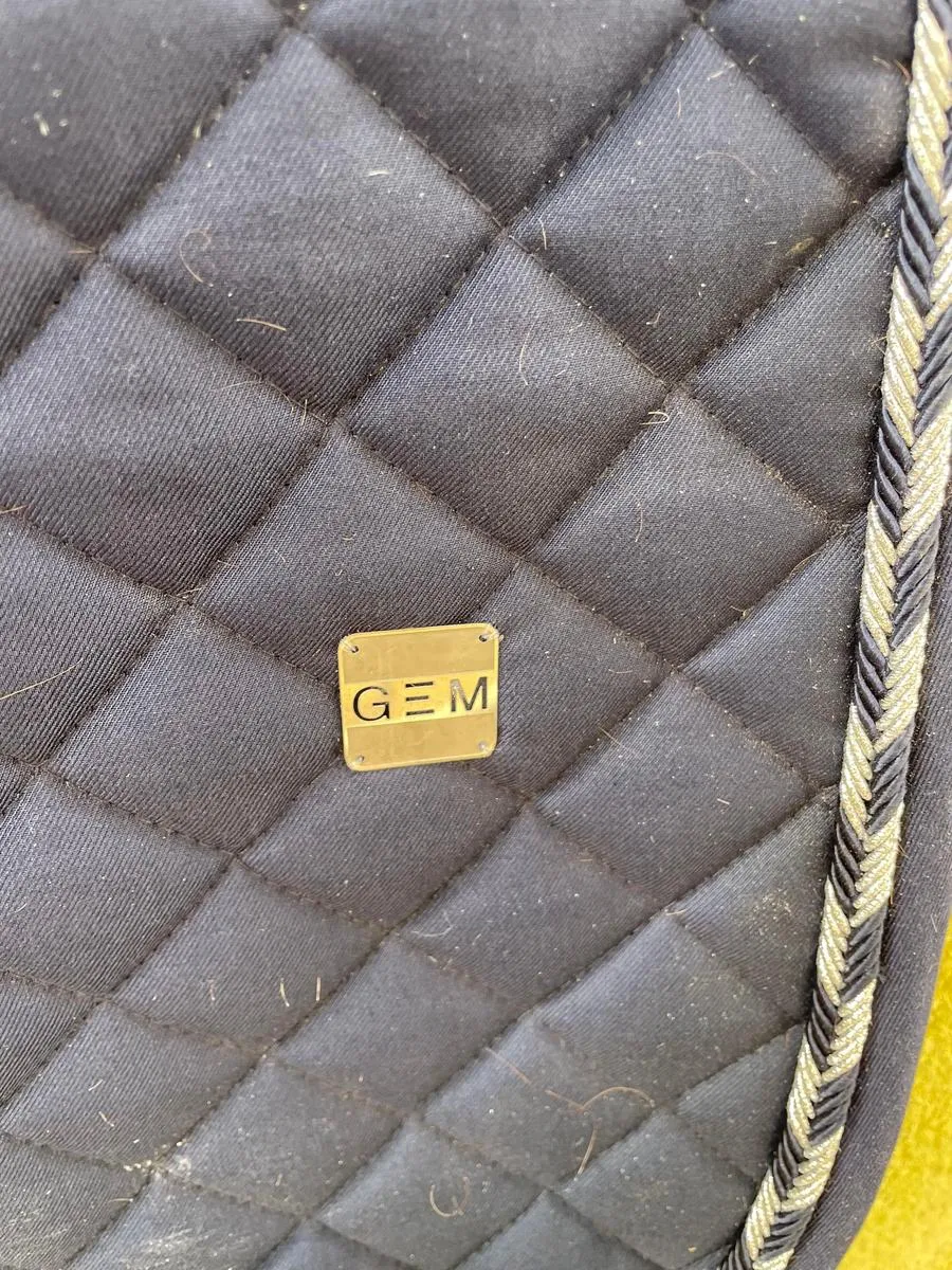 GEM Oldy Navy Blue Saddle Pad