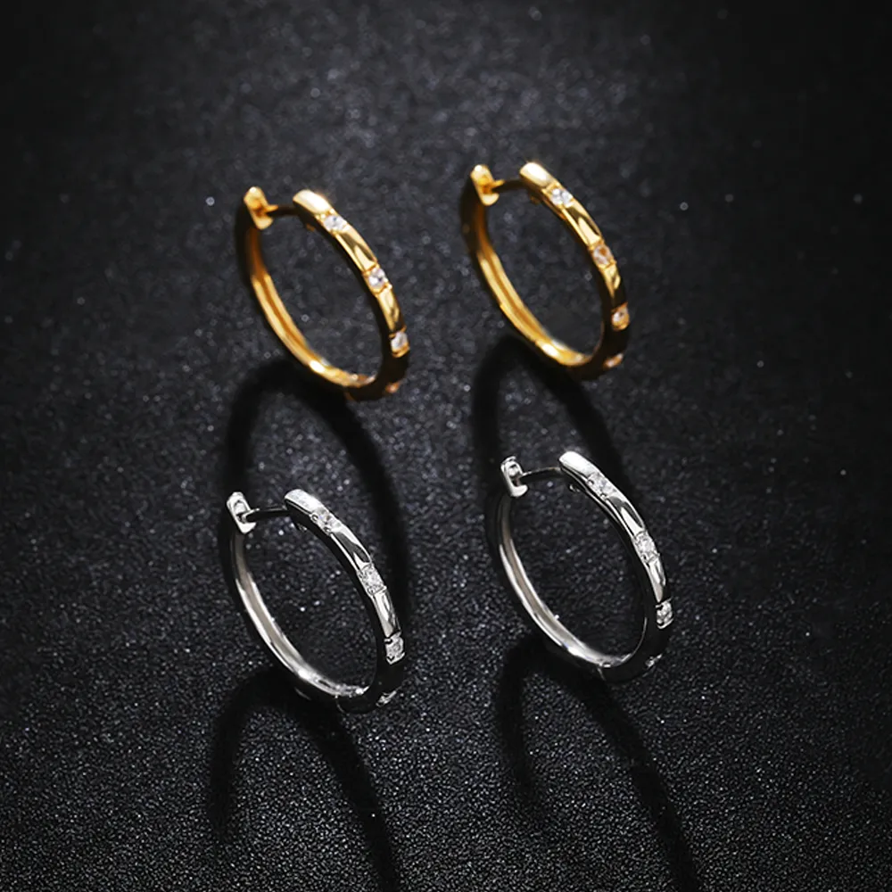 Gold plated earrings