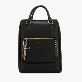 Grand sac à dos noir Oudry