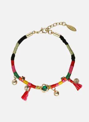 HIPANEMA  Bracelet grelots matador - Rose