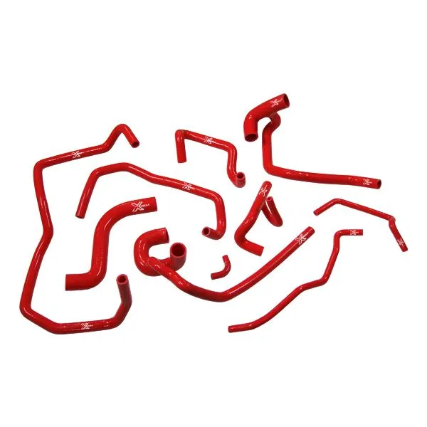 Kit 10 durites XTREM MOTORSPORT refroidissement silicone Ford Focus RS MK1