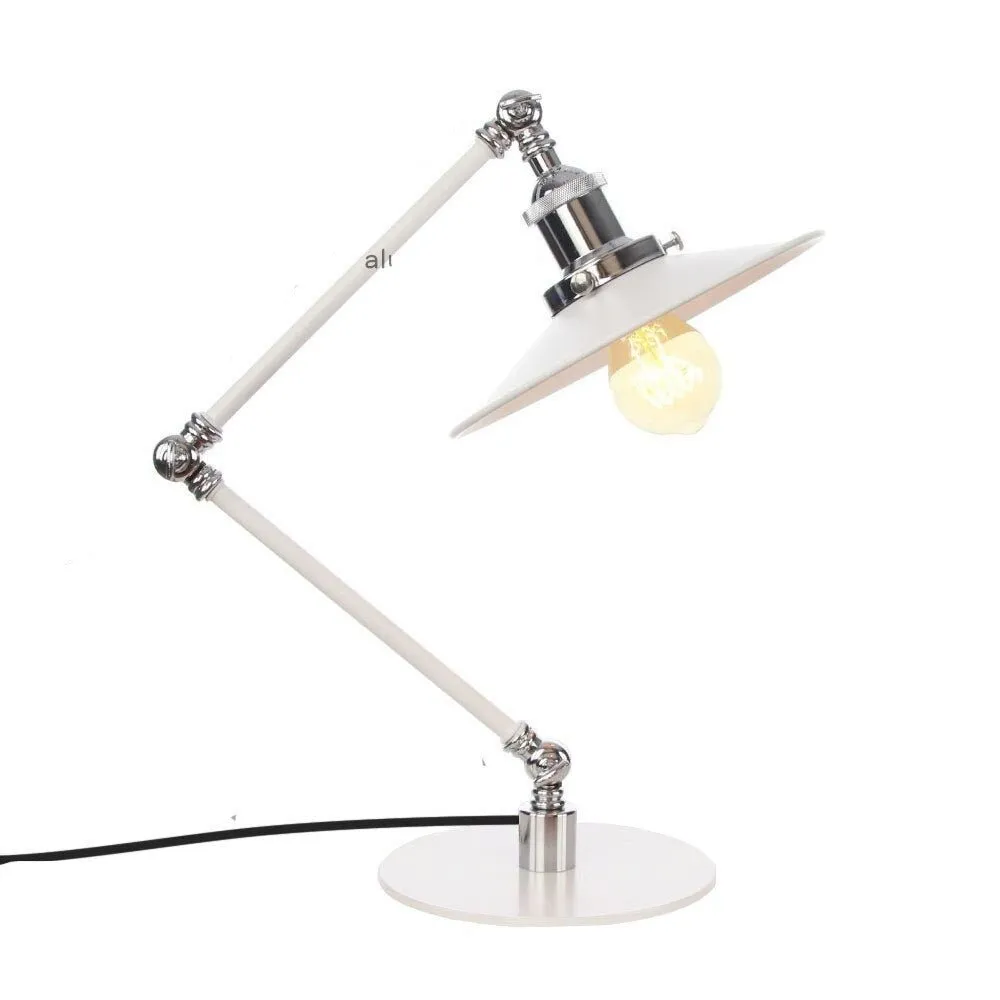 Lampe Industrielle Vintage Design Blanc