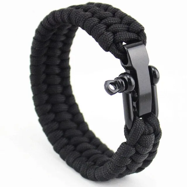 Men's Braided Cord Surf Bracelet