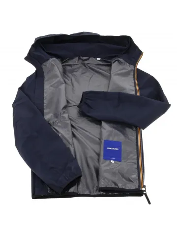 Men's Navy Blue Waterproof Jacket - Jack & Jones | wimod