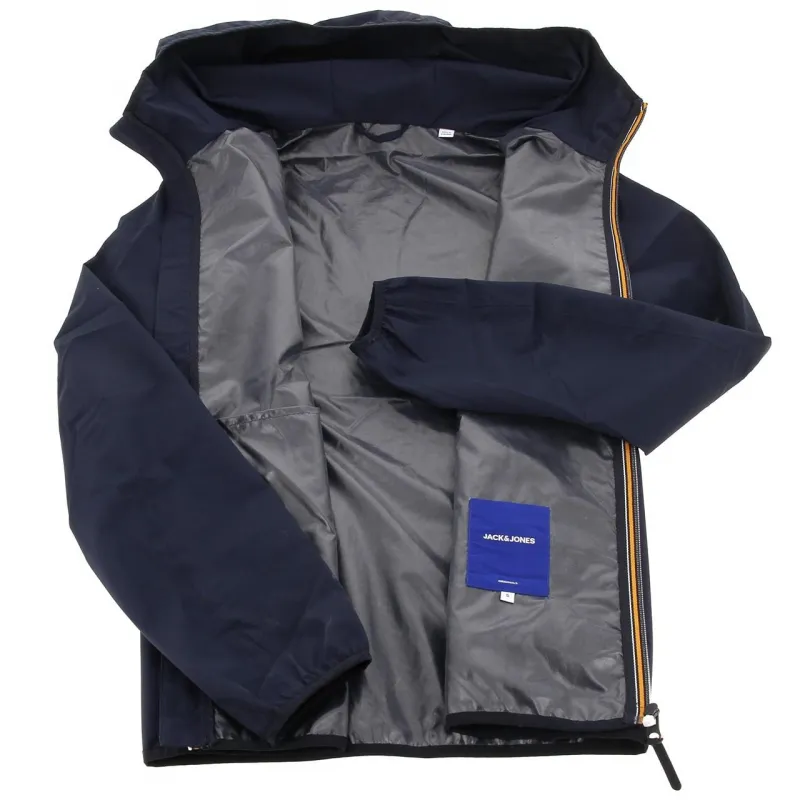 Men's Navy Blue Waterproof Jacket - Jack & Jones | wimod