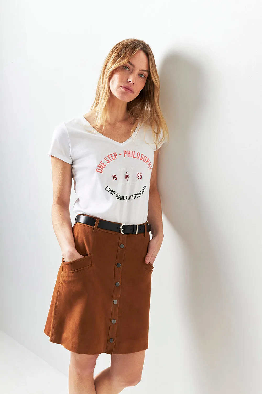 Moor - White T-shirt with Message