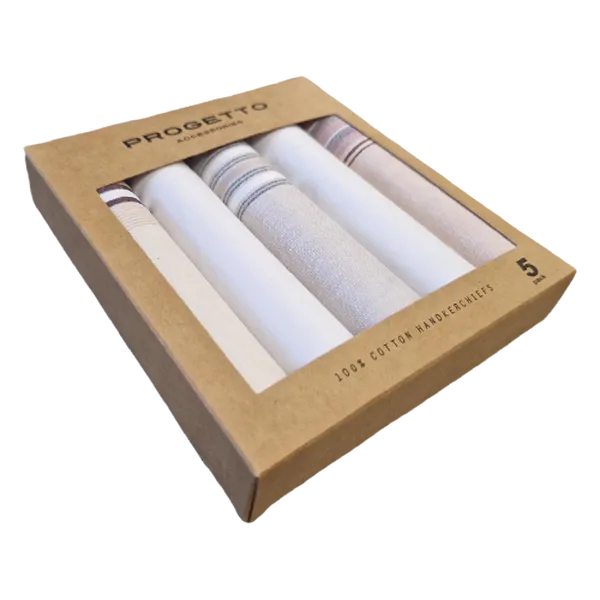 Men's Handkerchiefs - Beige