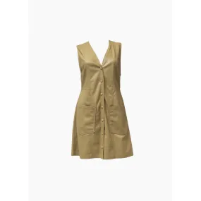 nanushka Robe Enphi en cuir vegan