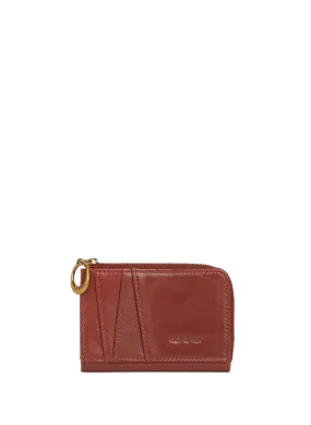 NAT & NIN  Porte-cartes en cuir  - Rouge