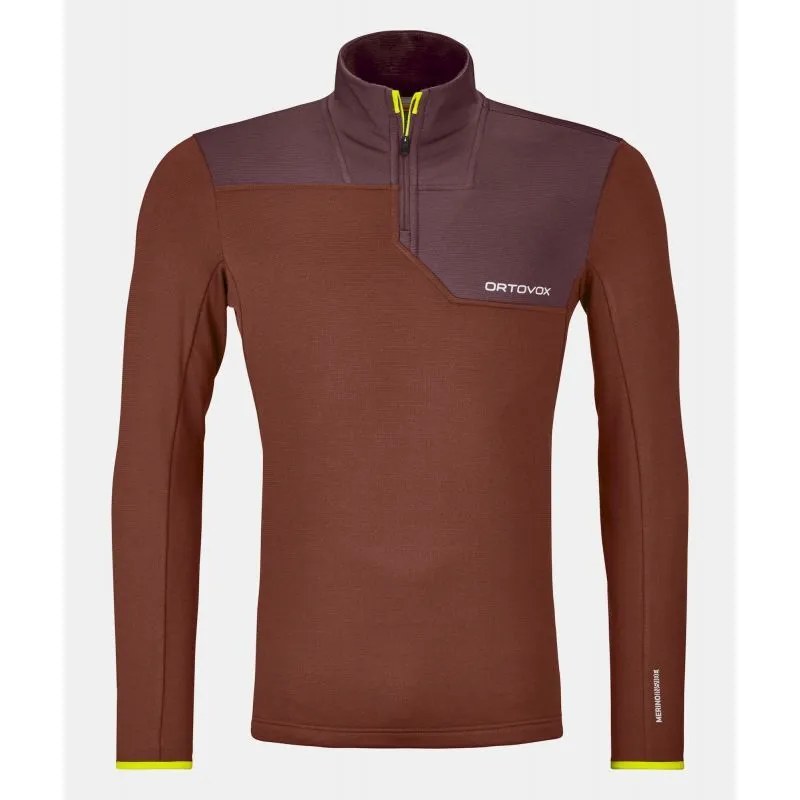 Ortovox Fleece Light Zip Neck - Polaire homme | Hardloop