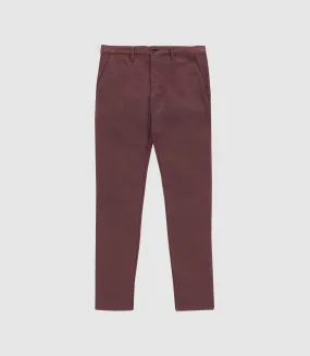 Pantalon casual bordeaux VERREBI