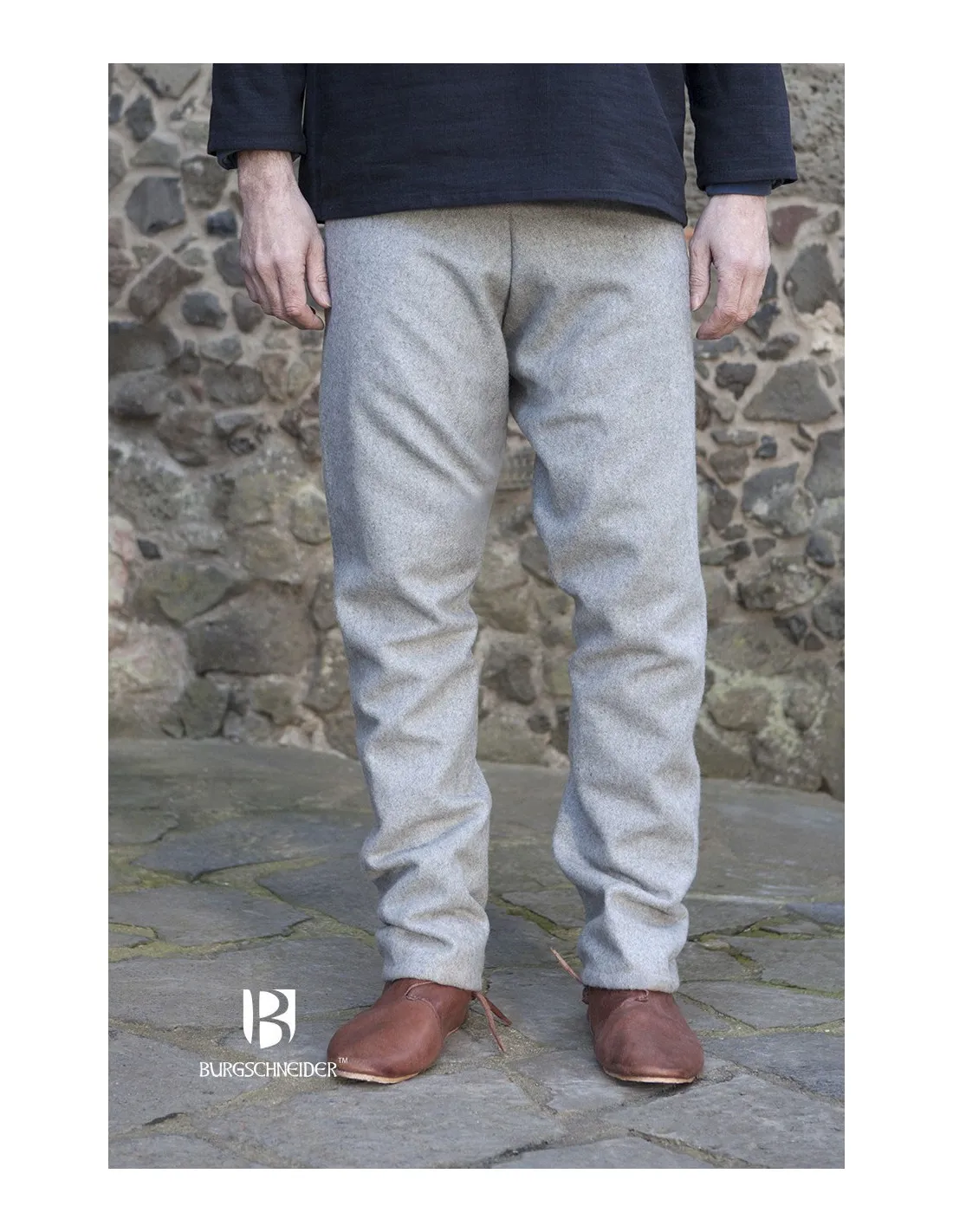 Pantalon medieval Fenris gris Boutique Epées
