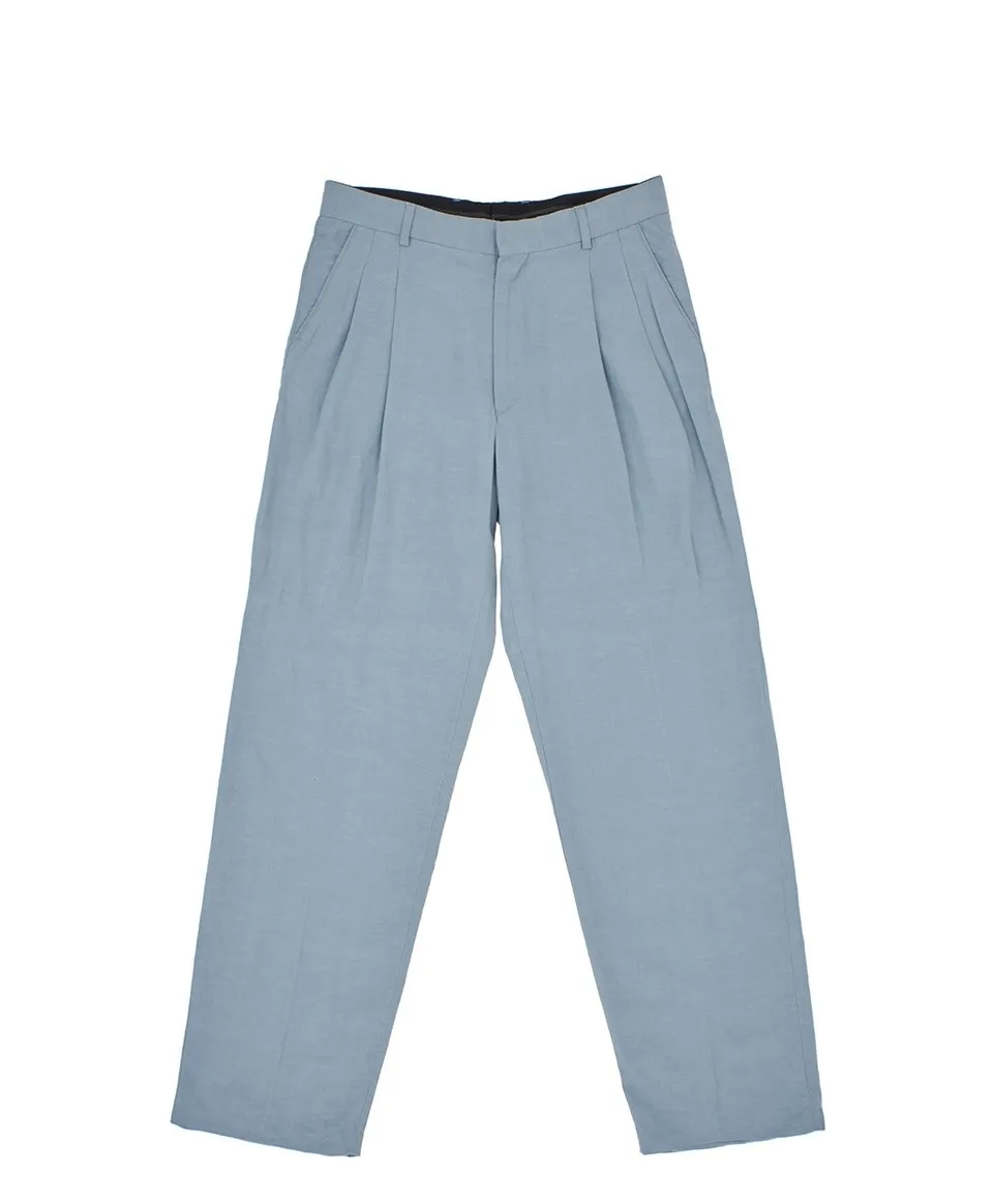 Pantalon à pincesBLUE MARBLE