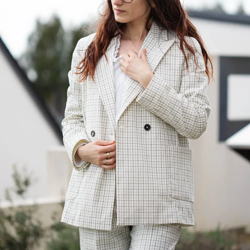 Paul Smith Women's Checkered Tailored Jacket - Scarpe