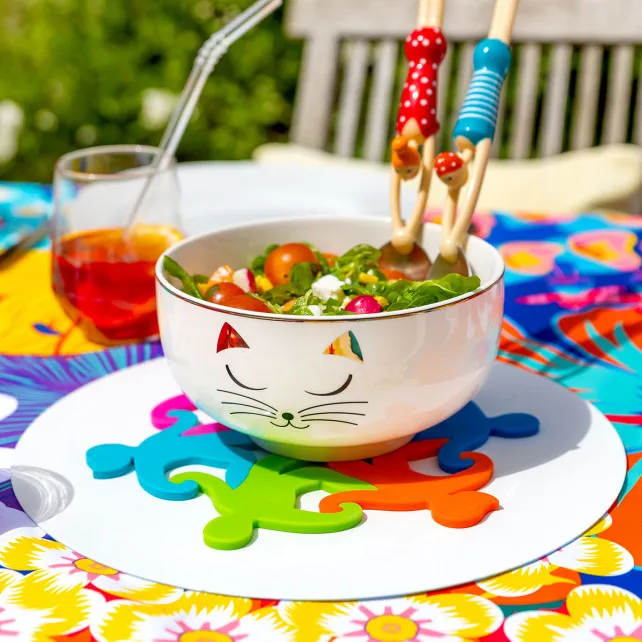 Petit saladier en porcelaine - Matinal Soupe - White Cat - Pylones