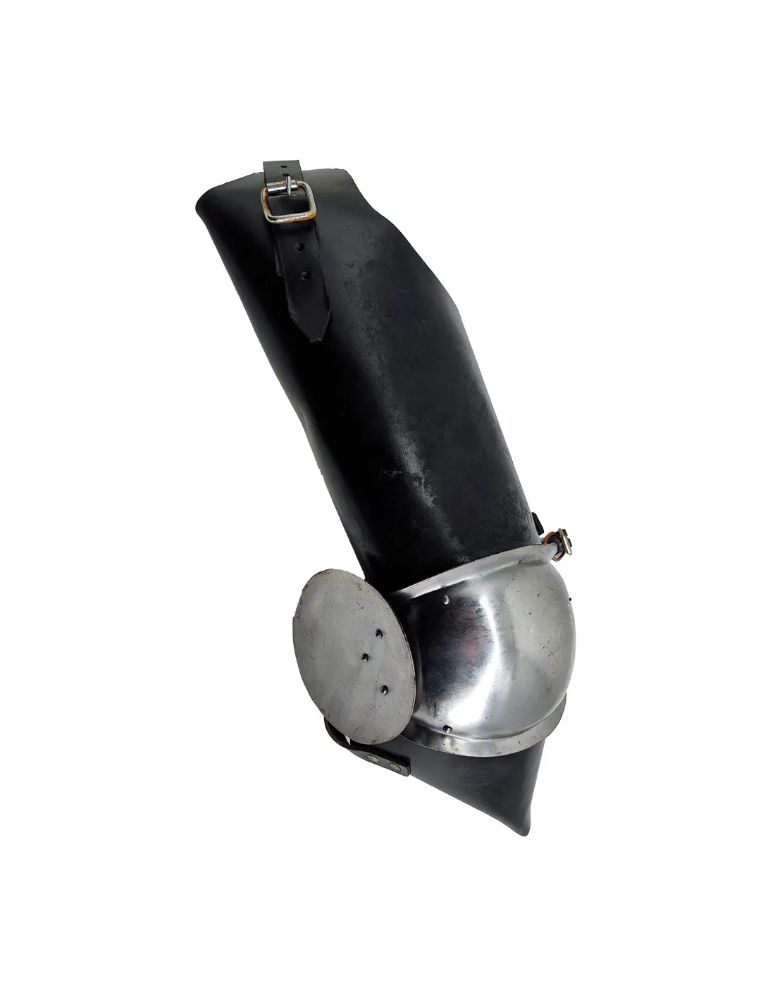 Pieds médiévaux en cuir et acier - Reconditionné ⚔️ Boutique Épées