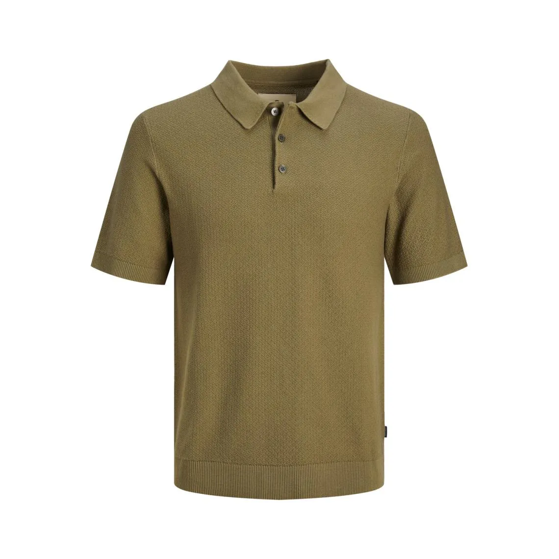 Olive Green Cotton Men's Polo Shirt
