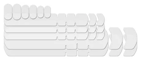 Protections cadre Lizard Skins Frame Kit-Matte Clear