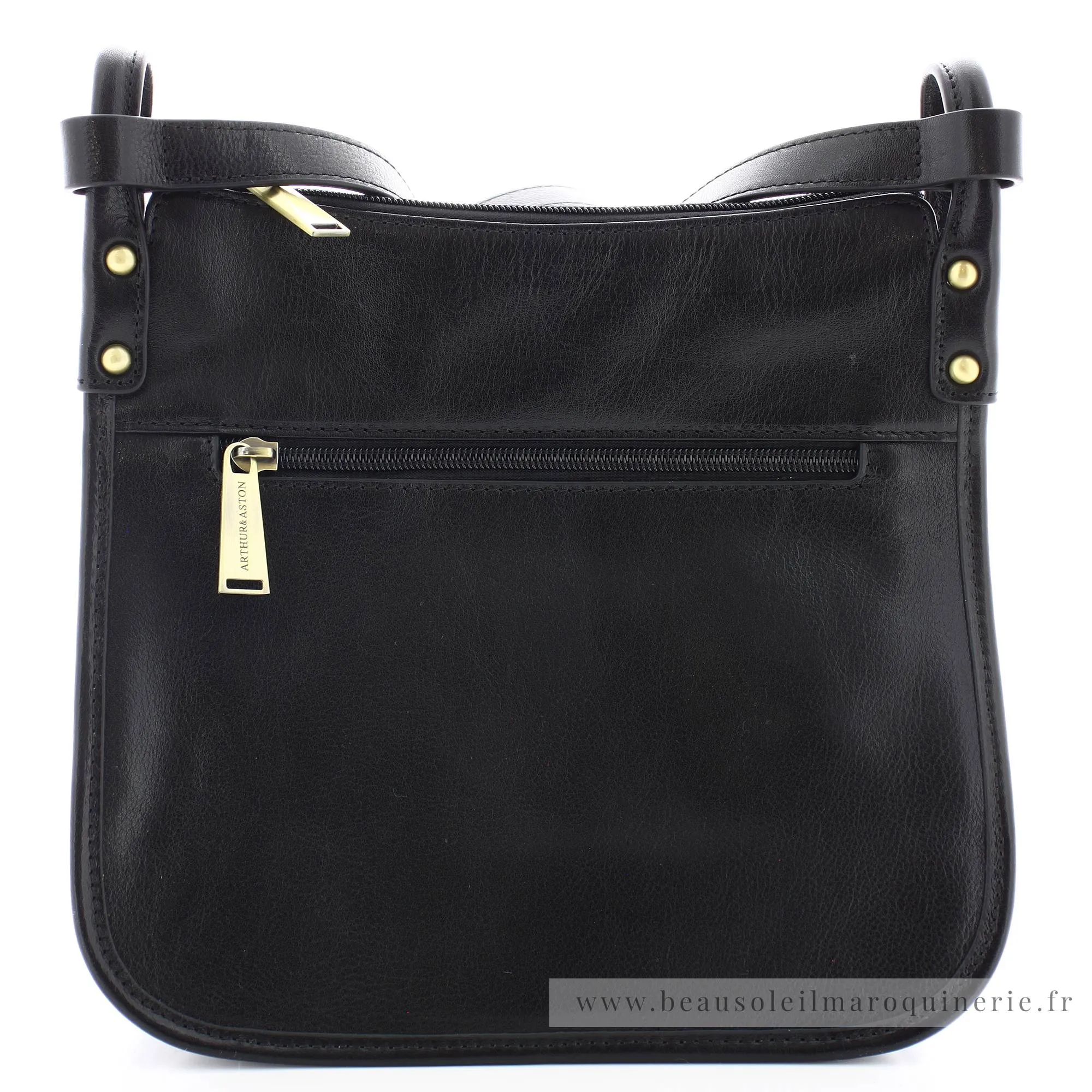 Sac Zippé Arthur & Aston Edith Travers en Cuir A123-03