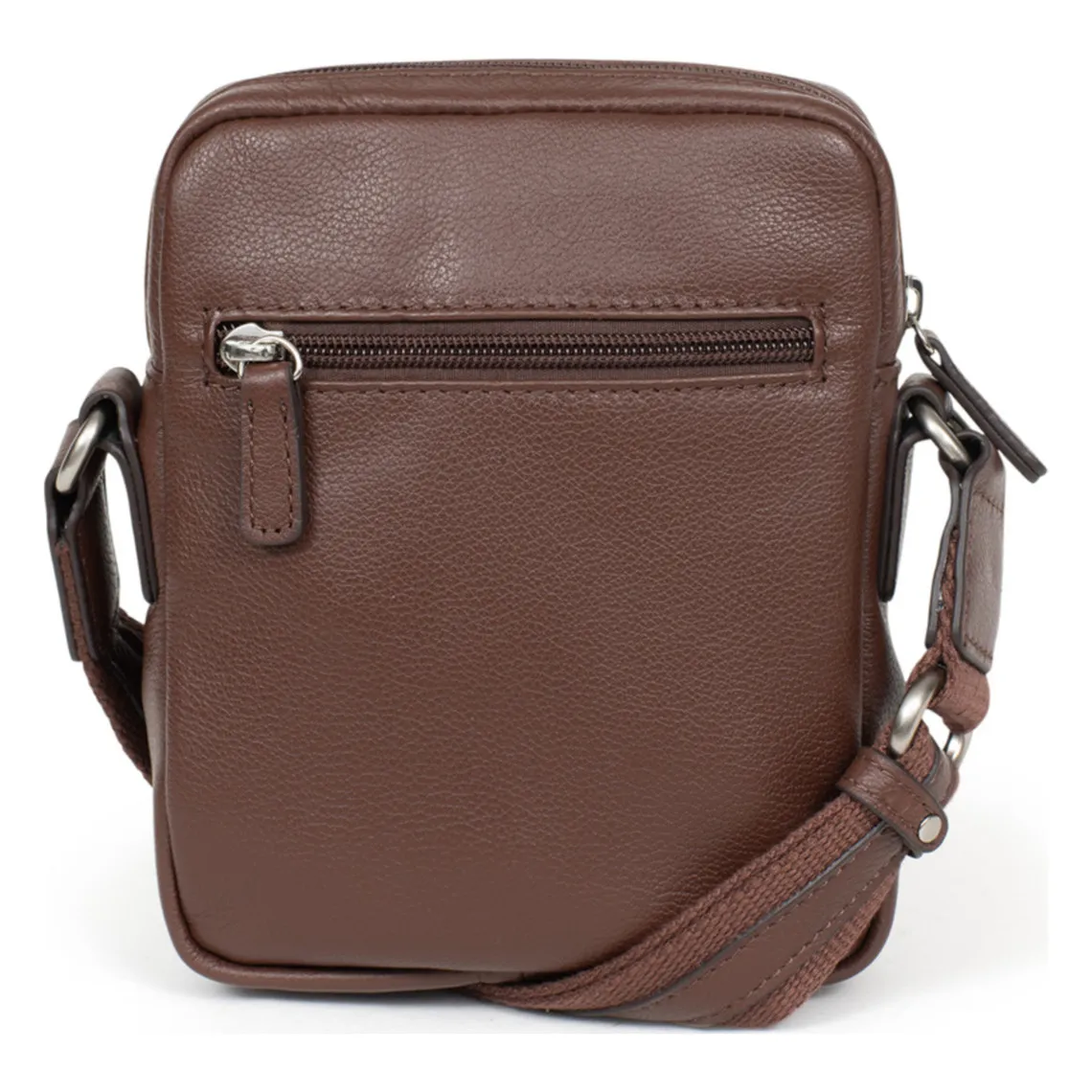 Sacoche Cuir CONFORT Chocolat Seth | 3 Suisses