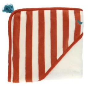 Sahara Petit toi - Le petit Souk Striped Hooded Towel - Kids Bathrobe