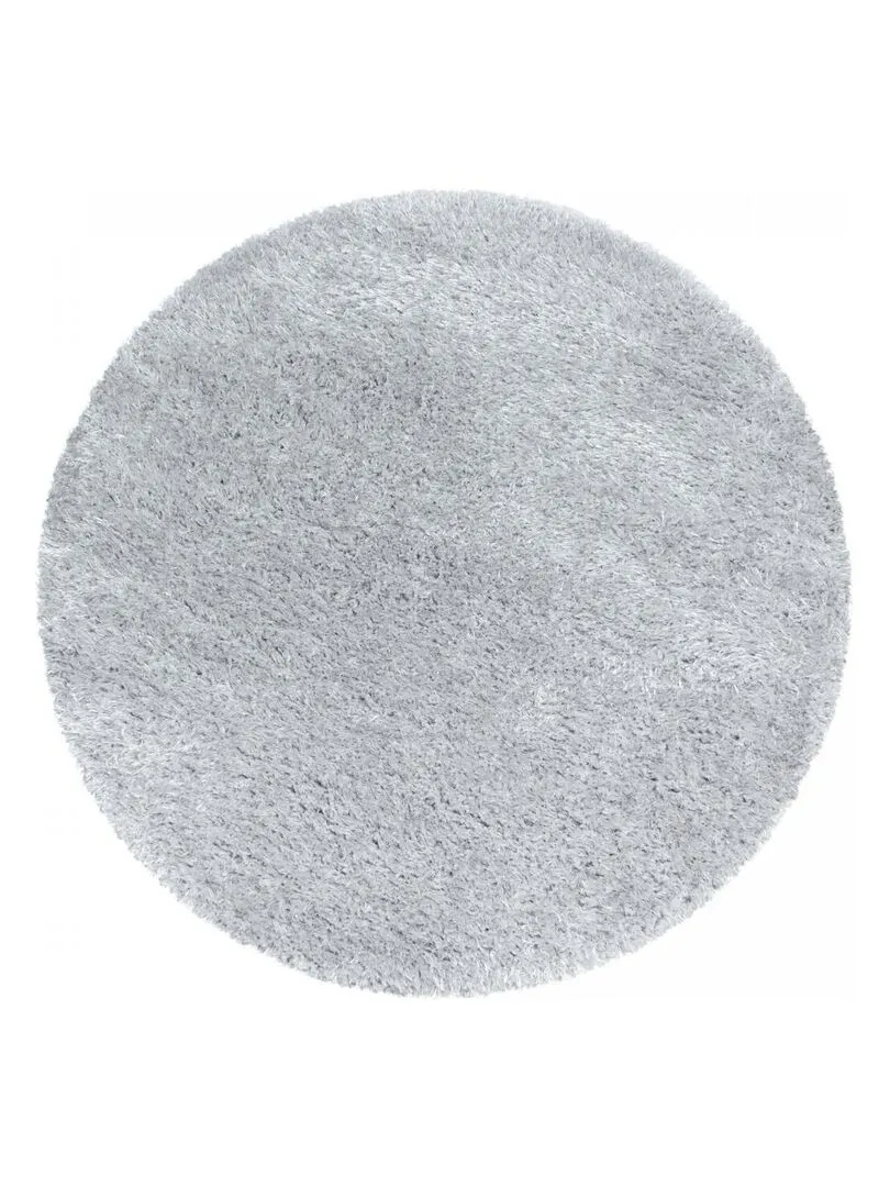 Shaggy Rug - Silver