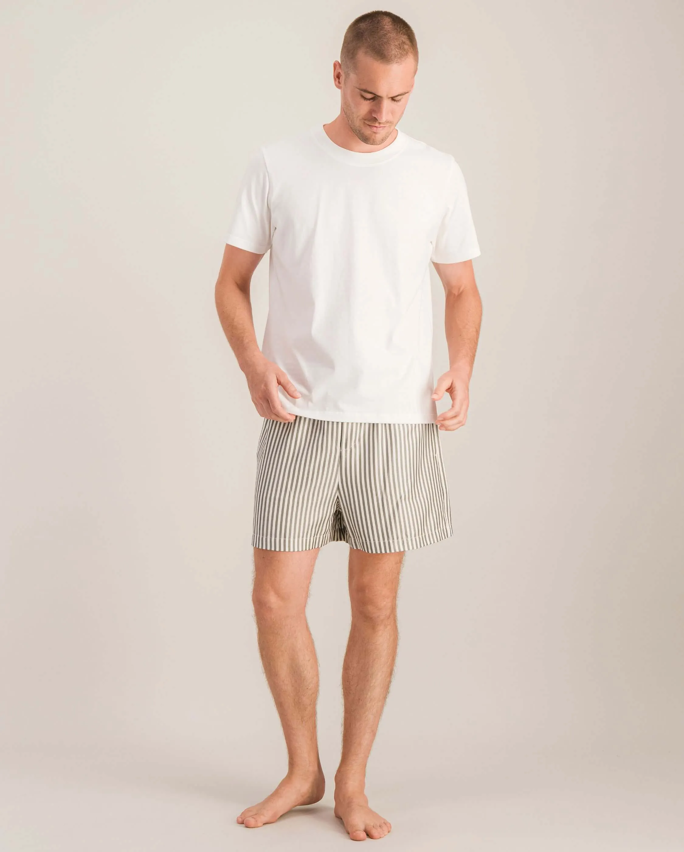 Short pyjama homme, matcha