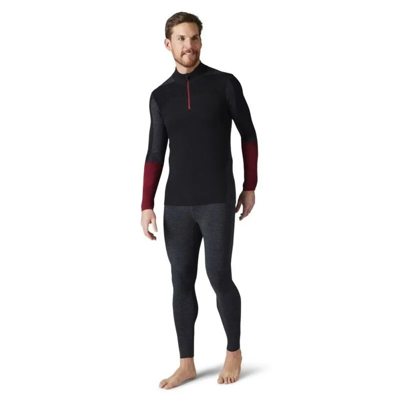 Smartwool Intraknit Merino 200 Colorblock 1/4 Zip - Maillot homme | Hardloop