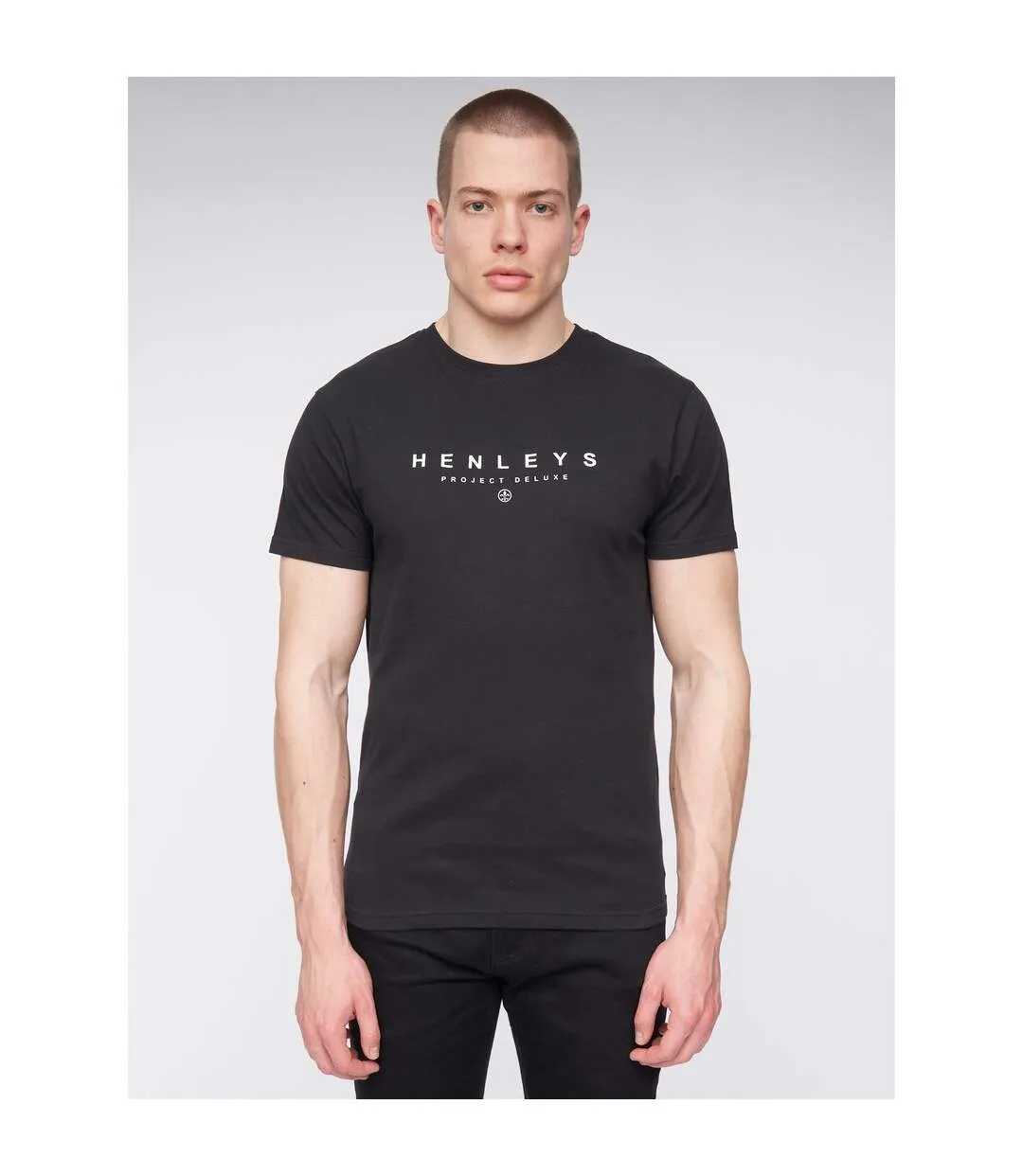 black Henleys men's T-shirt 96.