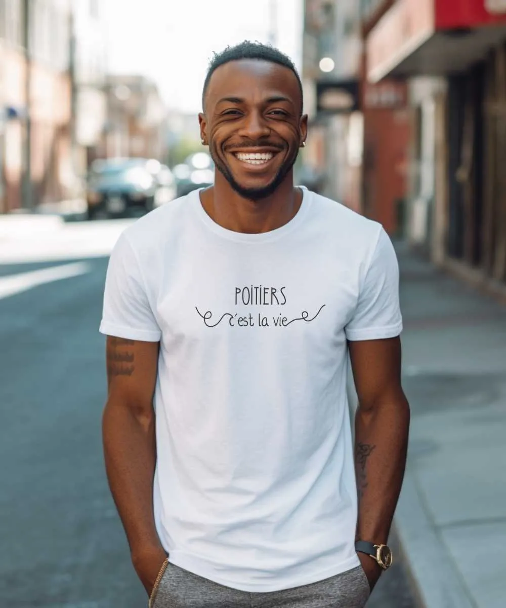 T-Shirt Poitiers life statement.