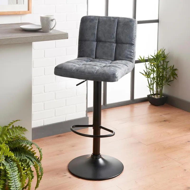 Tabouret de bar simili cuir