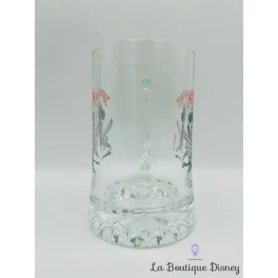 Tasse Chope Pirates des Caraïbes Disneyland Paris Disney mug verre transparent attraction