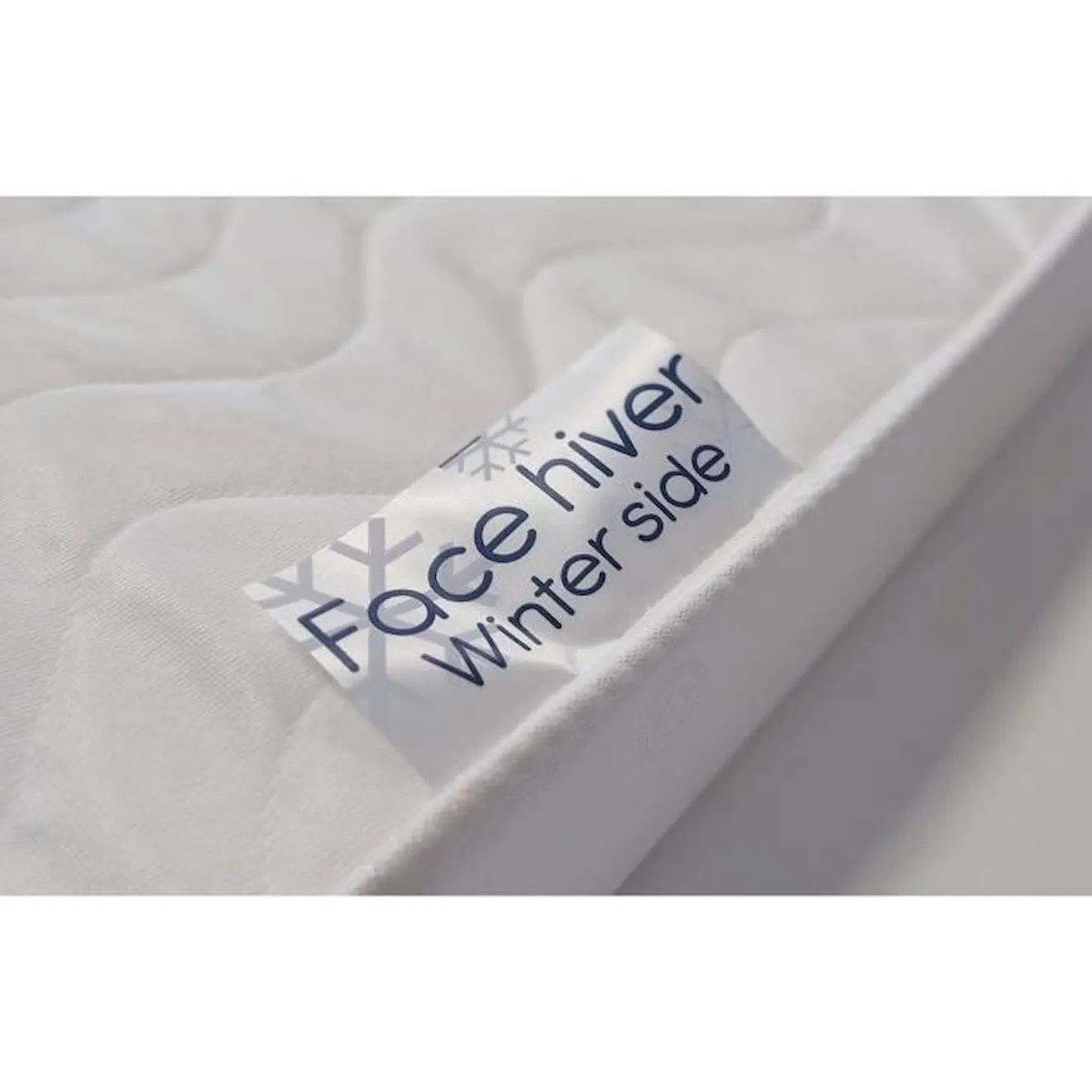 TINEO Matelas bébé Climatisé 60x120 cm blanc - Tineo