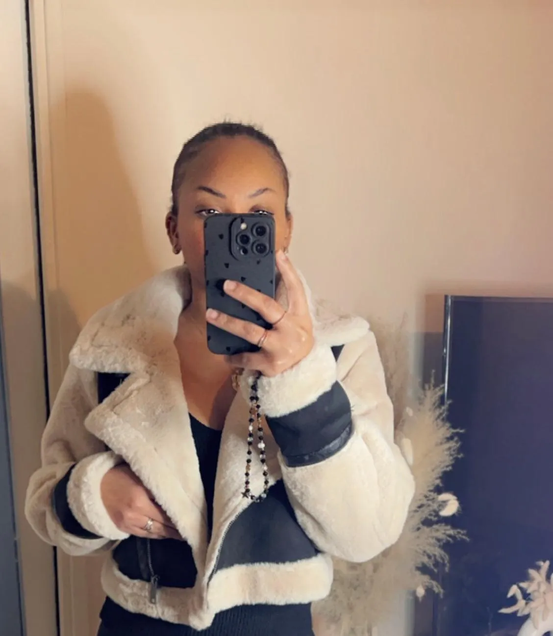 Veste bombardier MILIE noir
