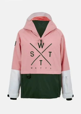 Veste de ski X-Metodg - Rose & Vert Sapin