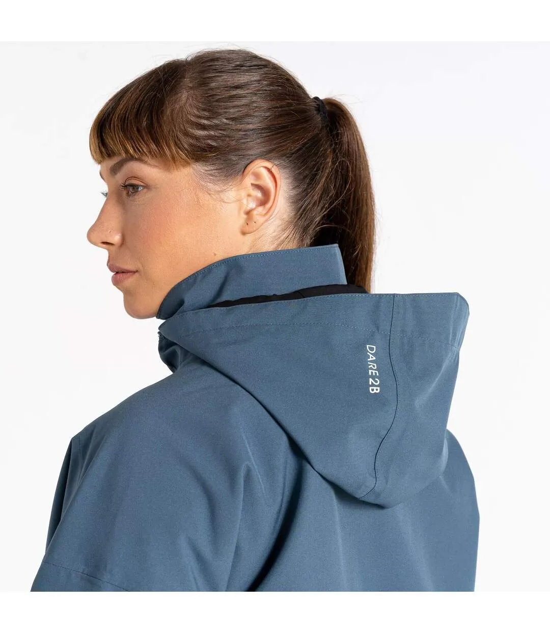 Waterproof Trail Jacket for Women - Grey Blue - Dare 2B